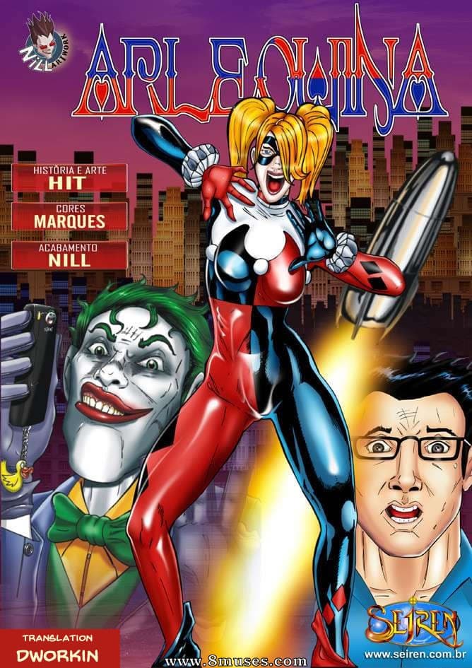 Harley Quinn Fucking with Joker cover