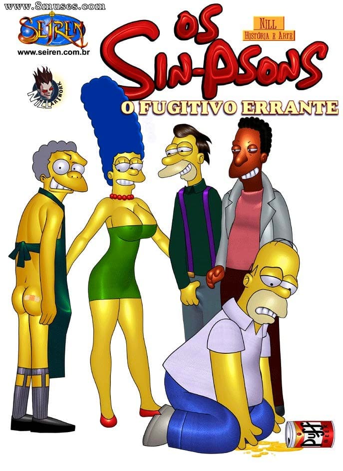 The Simpsons porn The family orgy cover