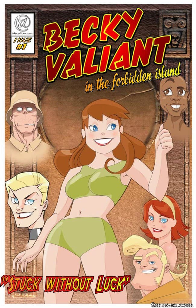 Becky Valient In the Forbbiden Island cover