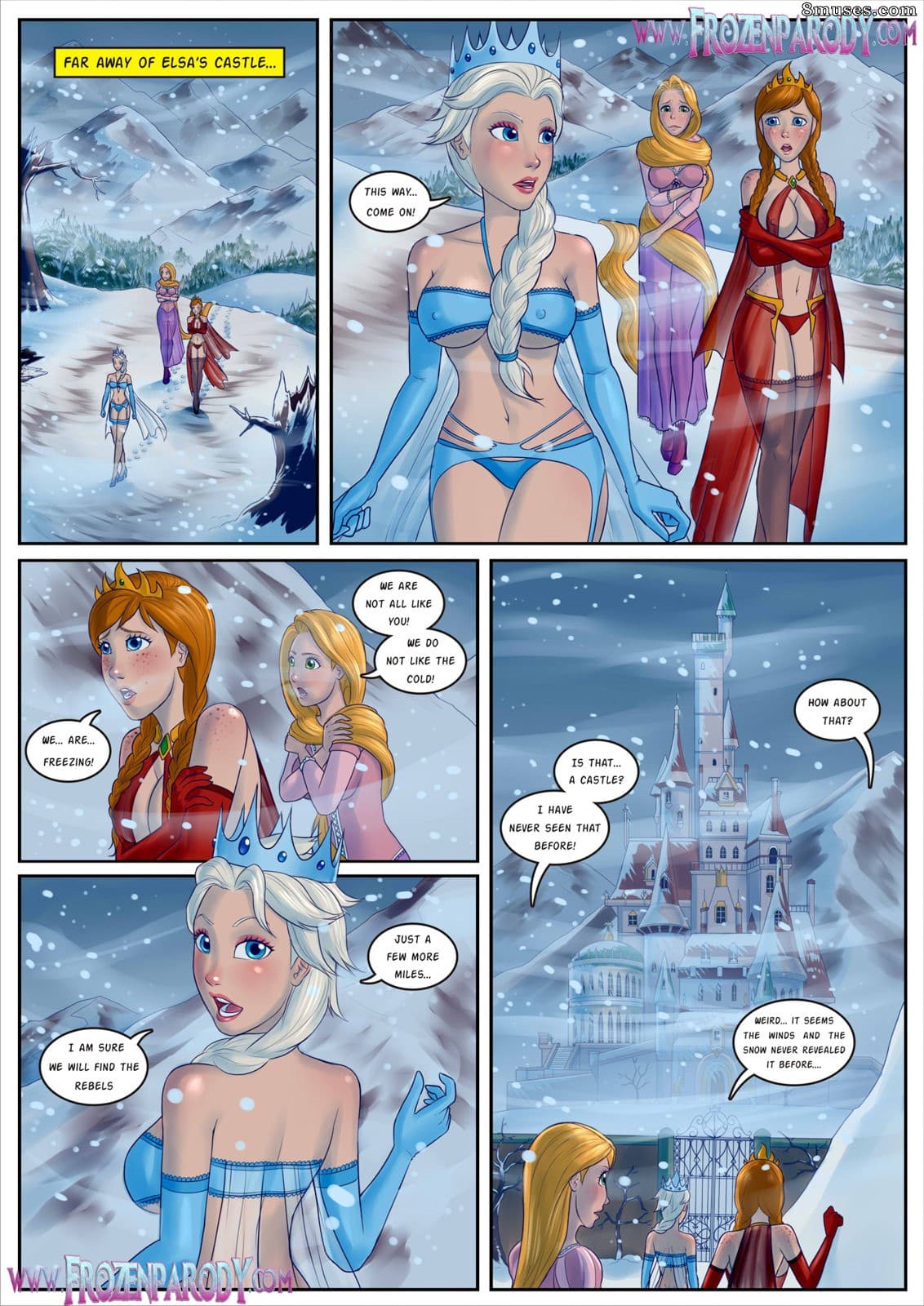 Frozen Parody 13 - Beauty and the Beast cover