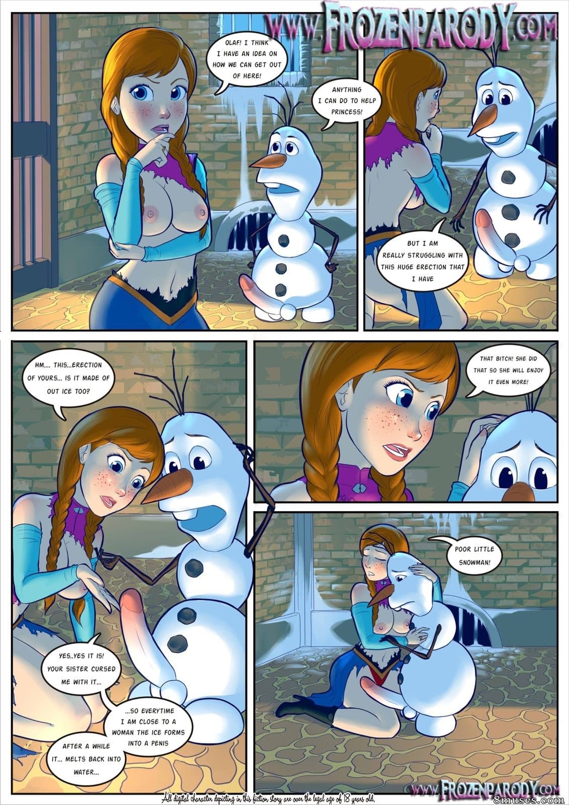 Frozen Parody 3 - Iceman cover
