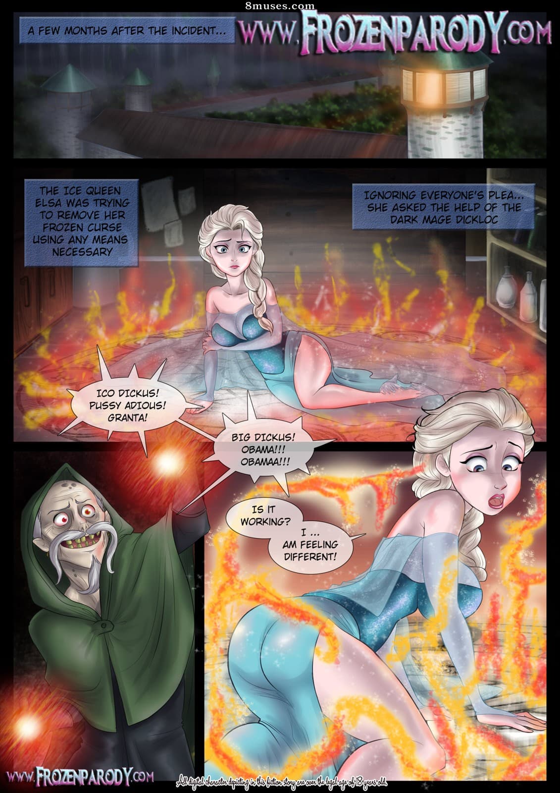 Frozen Parody 4 cover