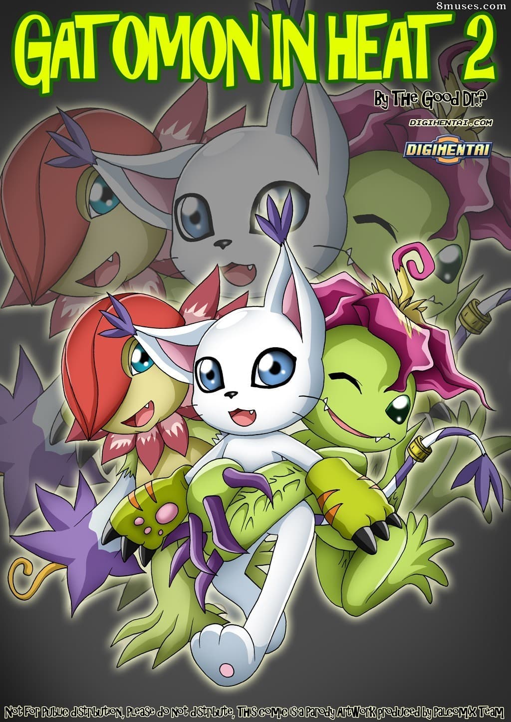 Gatomon in heat 2 cover