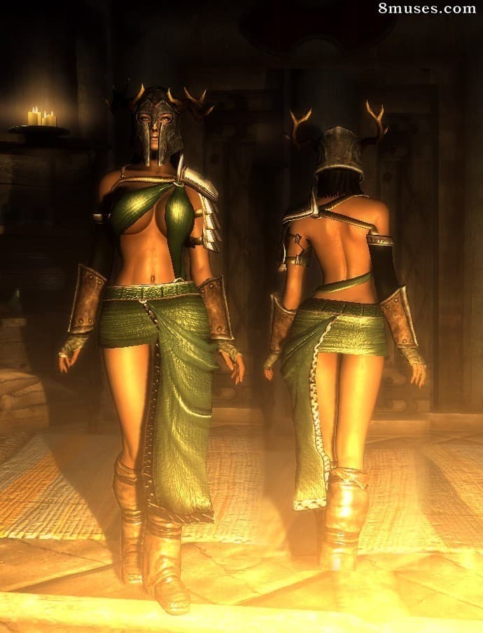 Girls of Skyrim 9 cover