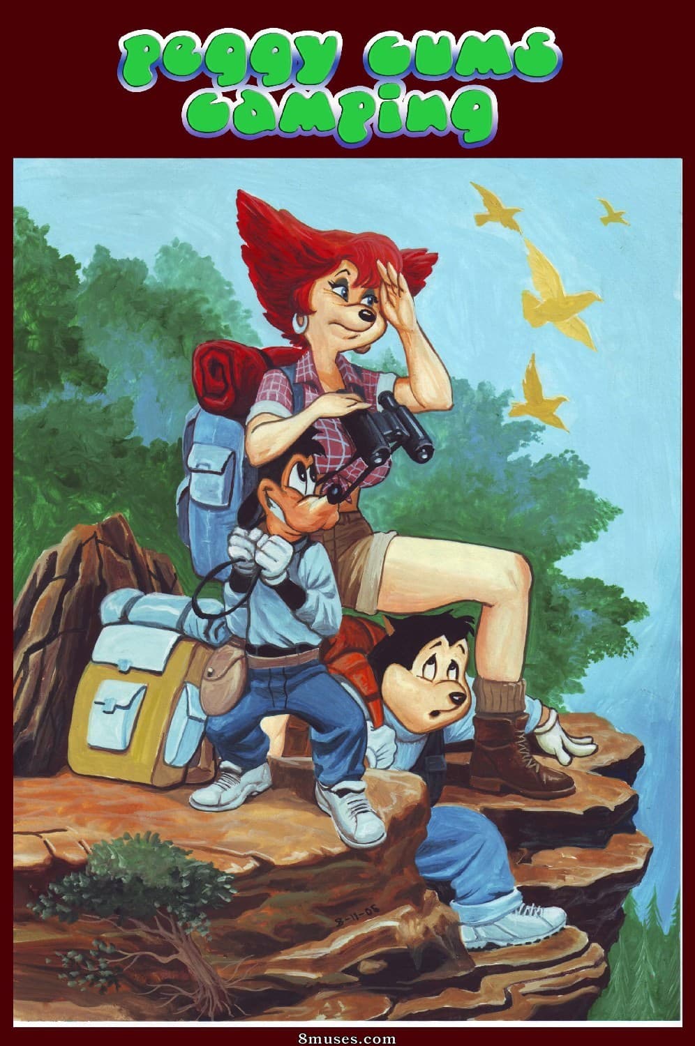 Goof Troop - Peggy Cums Camping cover