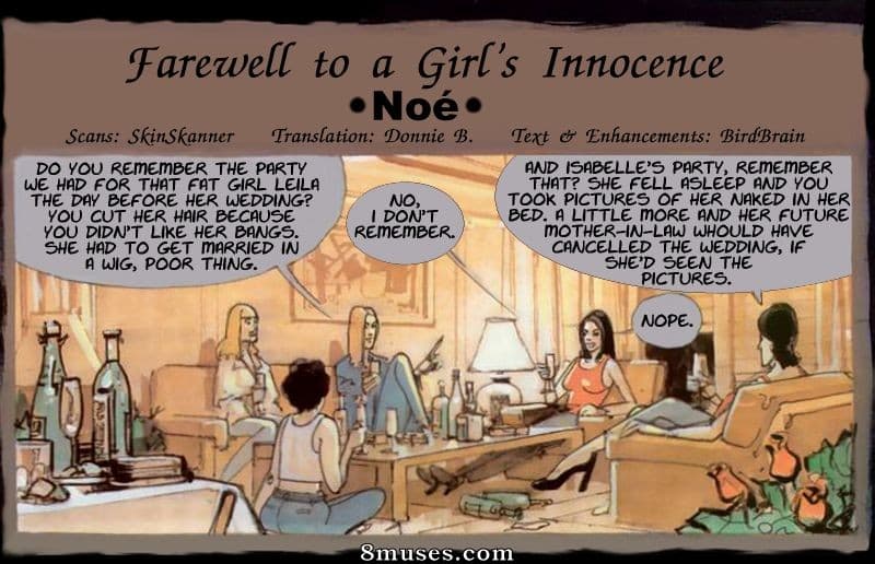 Farewel to a Girls Inocence cover