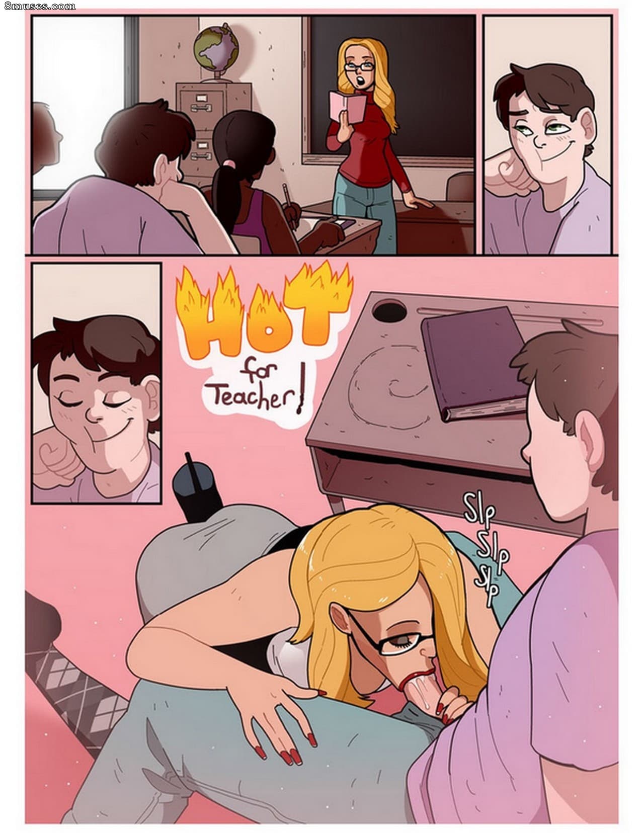 Hot For Teacher cover