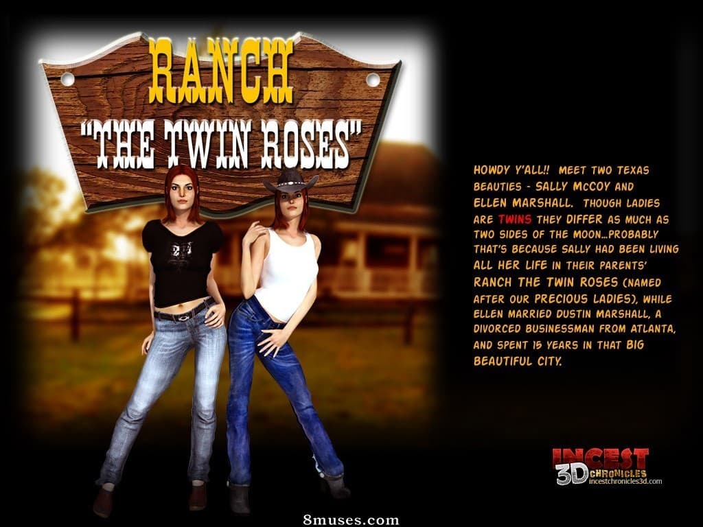 Ranch The Twin Roses. Part 1 cover