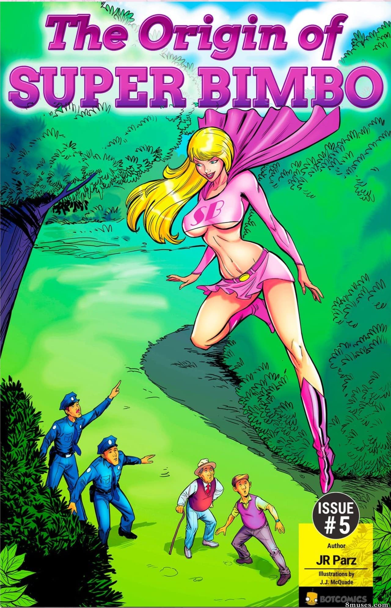 The Origin of Super Bimbo cover