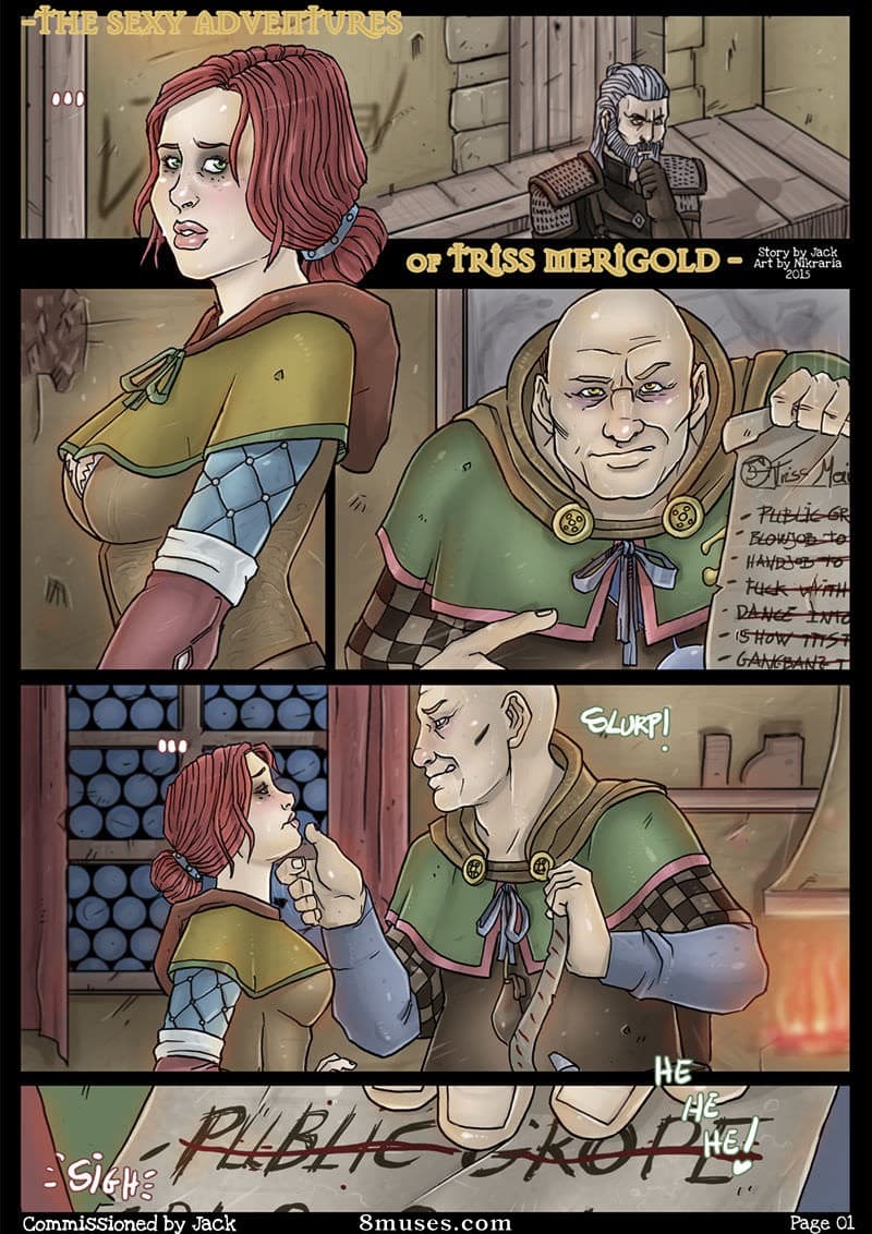 The Sexy Adventures of Triss Merigold cover