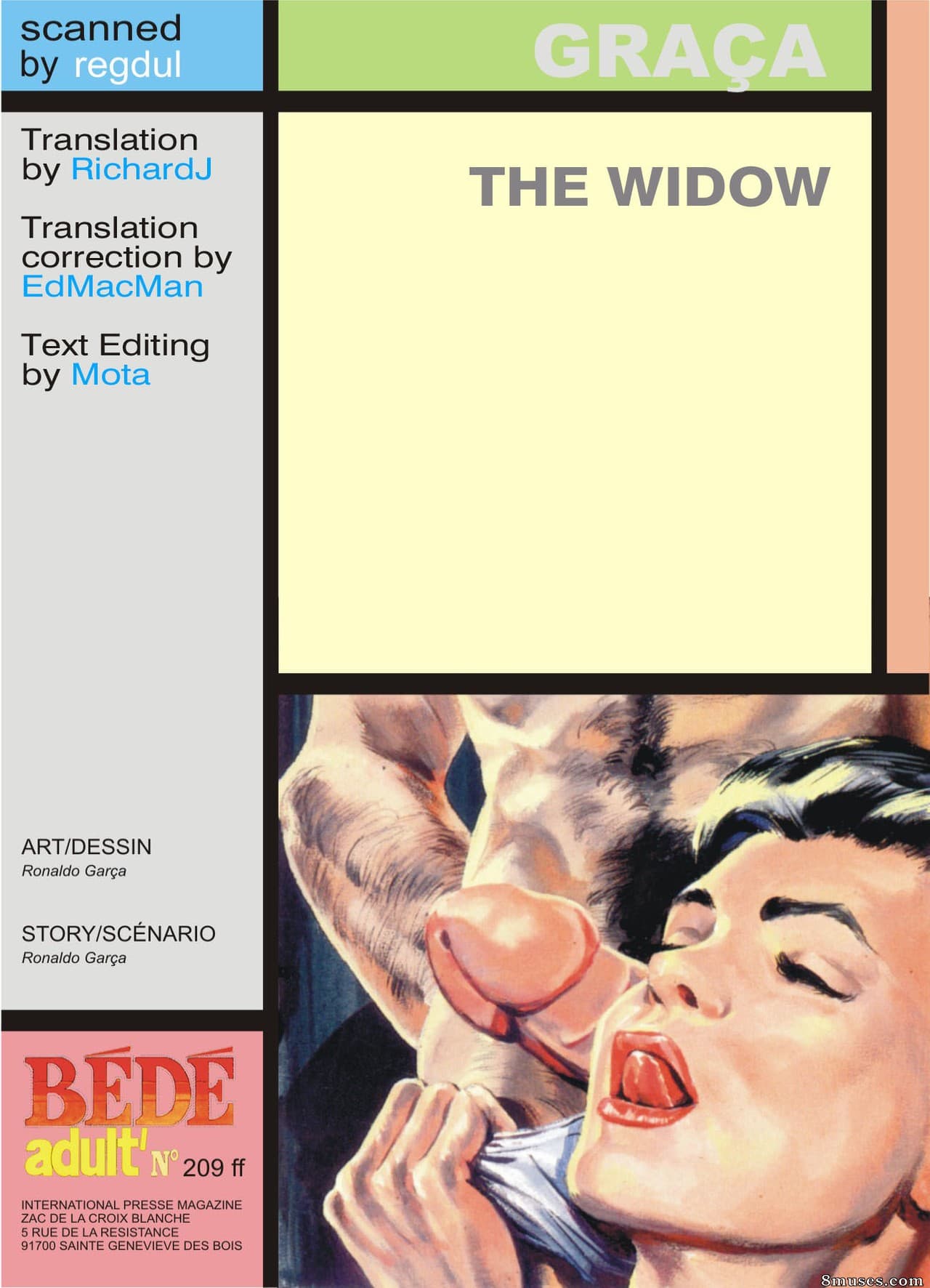 The Widow cover