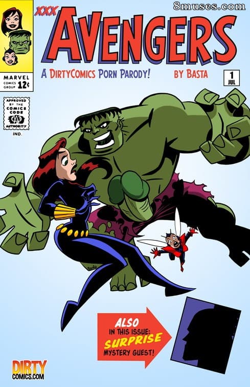 XXX Avengers cover