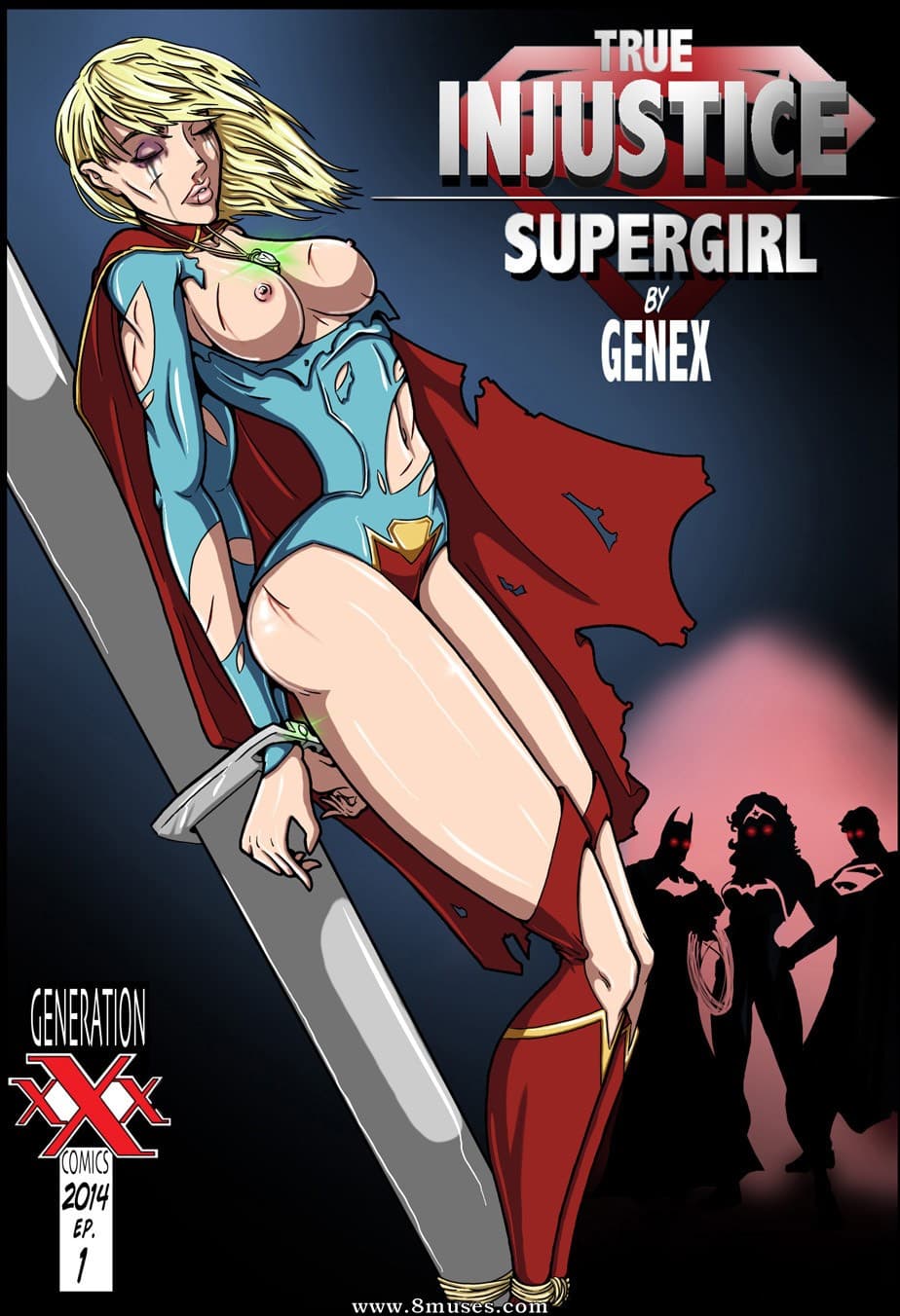 True Injustice - Supergirl cover