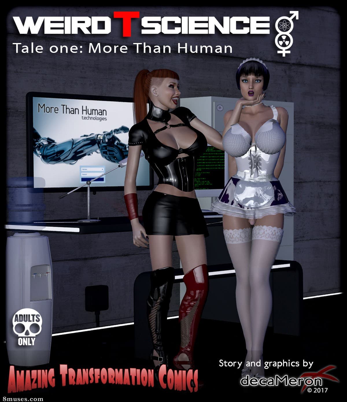 Weird T Science - Tale 1 - More Than Human cover